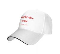 Si Prega di Essere gentili con Me, è la Legge Berretto da Baseball Cappello Cappello da Spiaggia tè Uomini Berretti da Donna