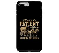 SI PREGA DI ESSERE PAZIENTE CON ME SONO DEL 1900 - Funny Gen X Custodia per iPhone 7 Plus/8 Plus