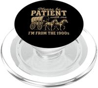 SI PREGA DI ESSERE PAZIENTE CON ME SONO DEL 1900 - Funny Gen X PopSockets PopGrip per MagSafe