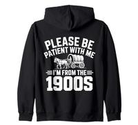 Si Prega di Essere pazienti con Il Mio Io Sono dal 1900 pensionamento Felpa con Cappuccio