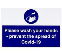 Si prega di lavarsi le mani - evitare la diffusione di Covid-19