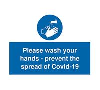 Si prega di lavarsi le mani - evitare la diffusione di Covid-19