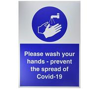 Si prega di lavarsi le mani - prevenire la diffusione di Covid-19