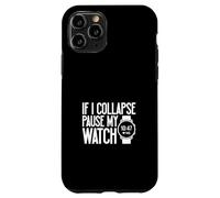 Si prega di mettere in pausa l'orologio - Maratona Custodia per iPhone 11 Pro