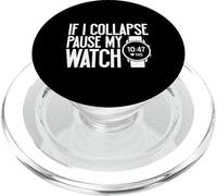 Si prega di mettere in pausa l'orologio - Maratona PopSockets PopGrip per MagSafe