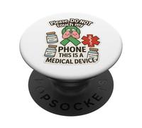 Si prega di non toccare il telefono, questo è un dispositivo medico PopSockets PopGrip Adesivo