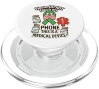 Si prega di non toccare il telefono, questo è un dispositivo medico PopSockets PopGrip per MagSafe