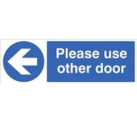 Si prega di utilizzare altri cartelli in vinile autoadesivi.