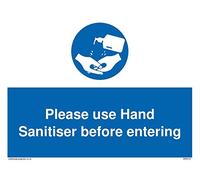 Si prega di utilizzare un disinfettante per le mani prima di