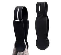 SI SEN 2 Pezzi Clip Magnetica per Cappello da Viaggio in Borsa, Clip Cappello da Viaggio, Clip Porta Cappello, per Asciugamani, Cucine e Accessori da Bagno (Nero)