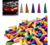 SI SEN 300 PCS Incenso Cono Riflusso, Incenso Coni, Coni di Incenso Mix, per Yoga Aiutandoti a Ridurre Lo Stress