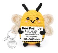 SI SEN Ape peluche portafortuna, regalo per donne, colleghi, esame portafortuna, regalo per l'inizio della scuola