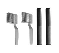 SI SEN Pettine da Barbiere per Uomini, Pettine Professionale di Posizionamento Curvo, Portatile Pettine Sfumatura Capelli, Specifico per Stile dei Capelli da Uomo