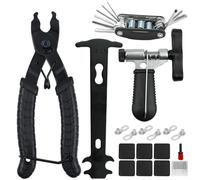 SI SEN smagliacatena bici,multitool bici da 6 a 12 scomparti, pinza per lucchetto a catena, kit riparazione bici per biciclette, per mountain bike, bici da corsa
