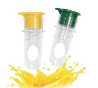 SI SEN Spremiagrumi Manuale,2 Pezzi Spremi Limone, Mini Spremi Lime, Spremilimone con Versatore, per Succhi di Agrumi Come Arance, Pompelmi e Limoni