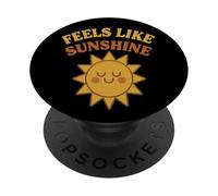 Si sente come il sole felice sole PopSockets PopGrip Adesivo