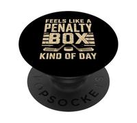 Si sente come un rigore tipo di giorno Hockey su ghiaccio giocatore di sport PopSockets PopGrip Adesivo