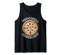 Si sente Come Una Giornata di Pizza Divertente dicendo Amante della Pizza Canotta
