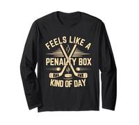 Si sente Come Una Penalty Box Tipo di Giorno Divertente Giocatori di Hockey Maglia a Manica