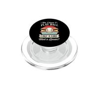 Sì, so che gioco a palla come una ragazza vuole una lezione di baseball PopSockets PopGrip per MagSafe