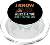Sì, so cosa fanno tutti i pulsanti DJ Fan Sound Engineer PopSockets PopGrip per MagSafe