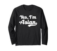 Sì, Sono Asiatico Americano isolano del Pacifico Stop Asian Hate AAPI Maglia a Manica