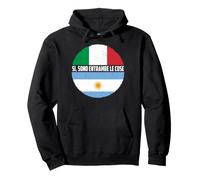 Sì, Sono Entrambi Le Cose Argentina E Italia Felpa con Cappuccio