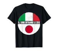 Sì, Sono Entrambi Le Cose Giappone E Italia Maglietta