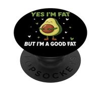 Sì, sono grasso ma sono un buon grasso PopSockets PopGrip Adesivo