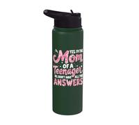 Sì, sono la mamma di una mamma adolescente Stainless Steel Insulated Water Bottle