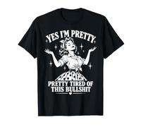 Sì, Sono Piuttosto Stanco di Questa stronzata IDGAF Donna 50s Maglietta