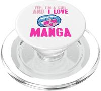 Sì Sono Una Ragazza E Amo I Manga Umorismo PopSockets PopGrip per MagSafe
