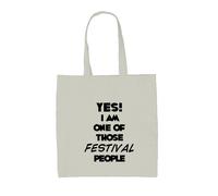 Sì, Sono Uno Di Quelli Festival - Borsa In Tela - Musica, Film, Campeggio, Festa