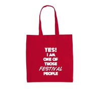 Sì, Sono Uno Di Quelli Festival - Borsa In Tela - Musica, Film, Campeggio, Festa