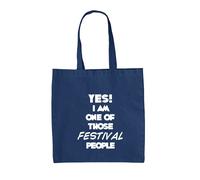 Sì, Sono Uno Di Quelli Festival - Borsa In Tela - Musica, Film, Campeggio, Festa