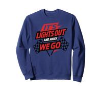 Si spengono le luci e si allontanano We Go Race Week Motorsport Racing Felpa