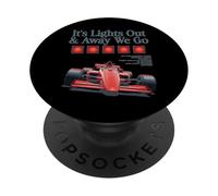 Si spengono le luci e si allontanano We Go Race Week Motorsport Racing PopSockets PopGrip Adesivo