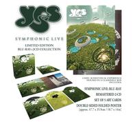 SÌ / SYMPHONIC LIVE Blu-ray + 2CD BOX CD con Obi dal Giappone NUOVO