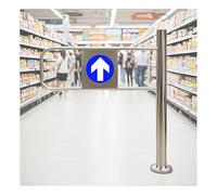 Si Tratta di Una Porta d'ingresso Manuale a Senso Unico con meccanismo di Apertura Automatico a Molla. È Dotata di Un Dispositivo di Spinta e trazione Manuale ed è Adatta per casseforti senz