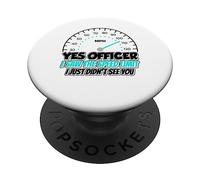 Sì ufficiale ho visto il limite di velocità auto da corsa PopSockets PopGrip Adesivo