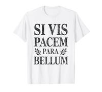 Si Vis Pacem para Bellum Maglietta con Stampa Grafica Economica