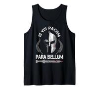 Si Vis Pacem Para Bellum - Motivation Quote Fighter Gym Canotta