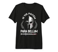 Si Vis Pacem para Bellum - Motivation Quote Fighter Gym Maglietta Premium
