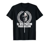 Si Vis Pacem Para Bellum | Proverbio di saggezza latina Maglietta