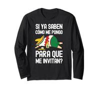 Si Ya Saben Como Me Pongo para Que Me Invitan Birra Messicana Maglia a Manica