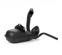 SI0244-SCARICO MARMITTA SITO PLUS PER PIAGGIO APE 50 OMOLOGATO
