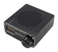 Si4732 Ats-20+ Ricevitore Radio All Band, Am Mw Sw SSB (Lsb & USB) Fm, Digital Portable Radio Dsp, Ricarica USB-C, Antenna Supporto esterno, Batteria 1000Mah, Display Trasparente, Design Metallo