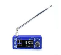 SI4732 Radio tascabile, SI4732 mini radio FM/AM (per MW e SW), supporto SSB, display IPS da 1,9 pollici con retroilluminazione regolabile (antenna telescopica)