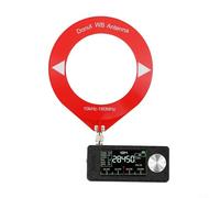 SI4732 Ricevitore radio tascabile, sofisticata antenna in miniatura a banda intera AM FM LSB USB Loop per controllo ESP32-S3 (nero)