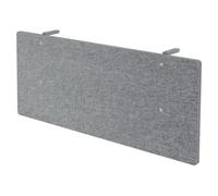 SIA 12 | Pannello fonoassorbente all'altezza delle ginocchia | Grigio melange - Accessori 120 cm Grigio Screziato